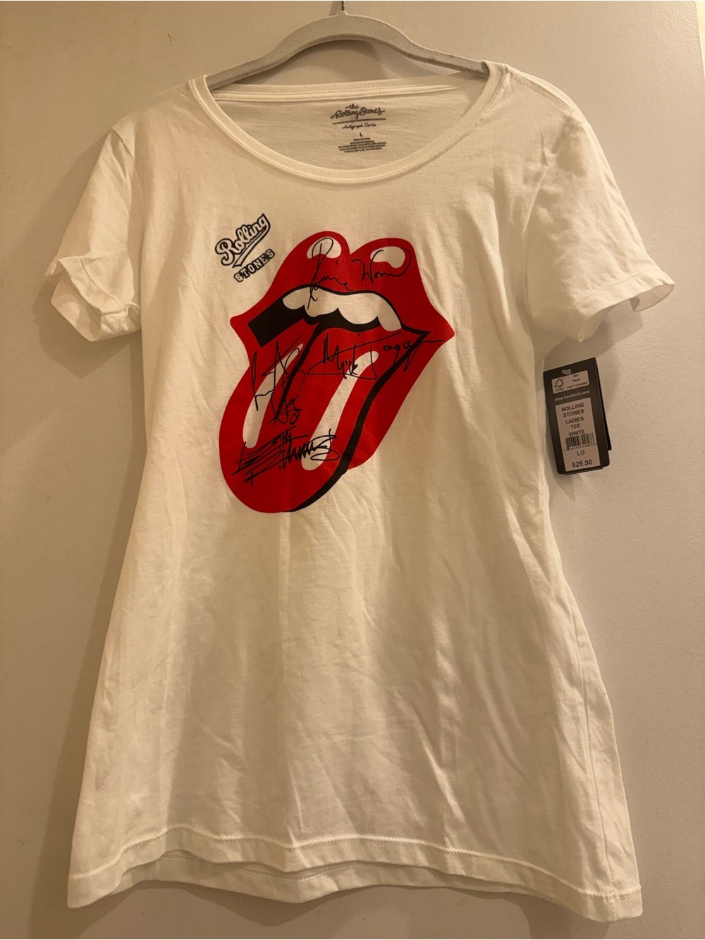 The Rolling Stones Women’s Tongue Logo Tee